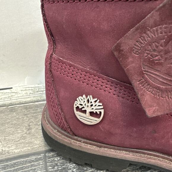 Timberland Women's Ankle Boots in Deep Red - Picture 2 of 16
